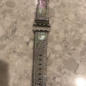 White leather band for Apple 38mm Watch